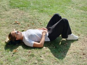 Alexander Technique lying down practice